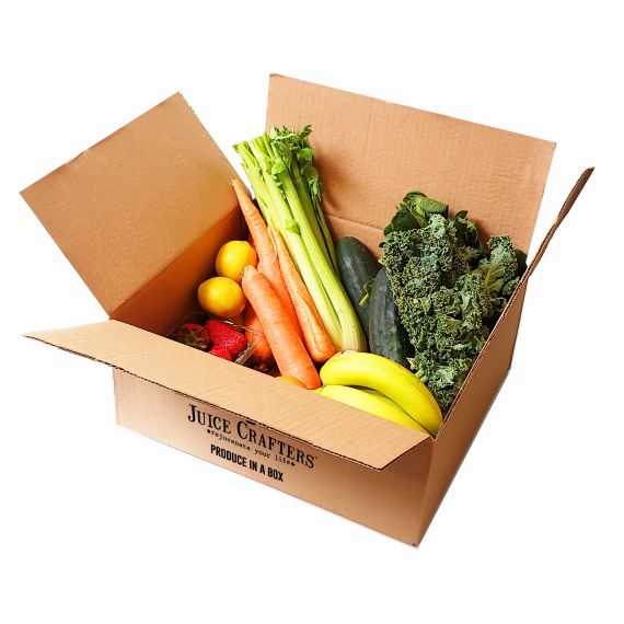 Produce in a box Juice Crafters