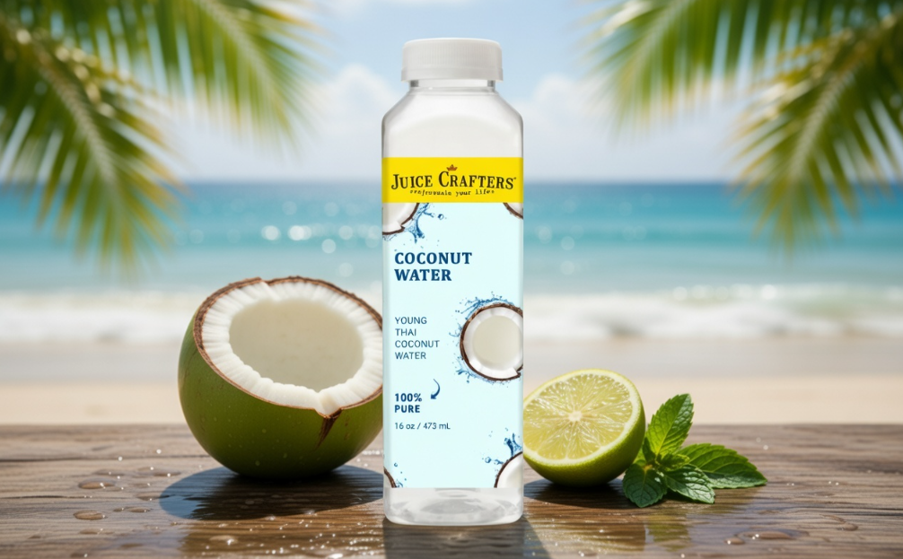 Aloe Vera H2O cold-pressed coffee and tea — Aloe vera infused water with alkaline properties