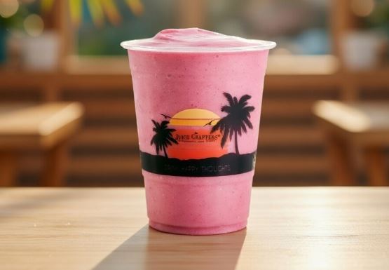 Dragon Fruit Reboot cold-pressed cold-pressed smoothie — Pineapple, Banana, Dragon Fruit Sorbet & Cold-Pressed Apple Juice