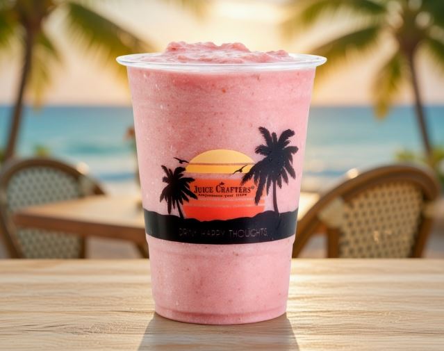 Tropix cold-pressed cold-pressed smoothie — Watermelon, Mint, Mango Sorbet & Lemon